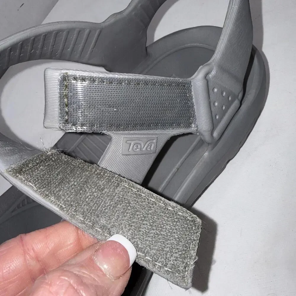 TEVA Hurricane Drift Gray Gorpcore Waterproof‎ Sandals Rubber Shoes Men's Size12